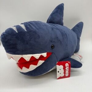 Gund Plush Shark Kids Large Blue Soft Stuffed Animal Toy 6056006
